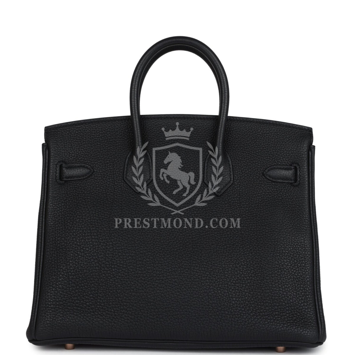Hermes Birkin 25 Black Togo Rose GHW — изображение 5