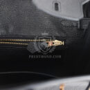 Hermes Birkin 25 Black Togo Rose GHW
