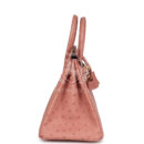 Hermes Birkin 25 Terre Cuite Ostrich GHW