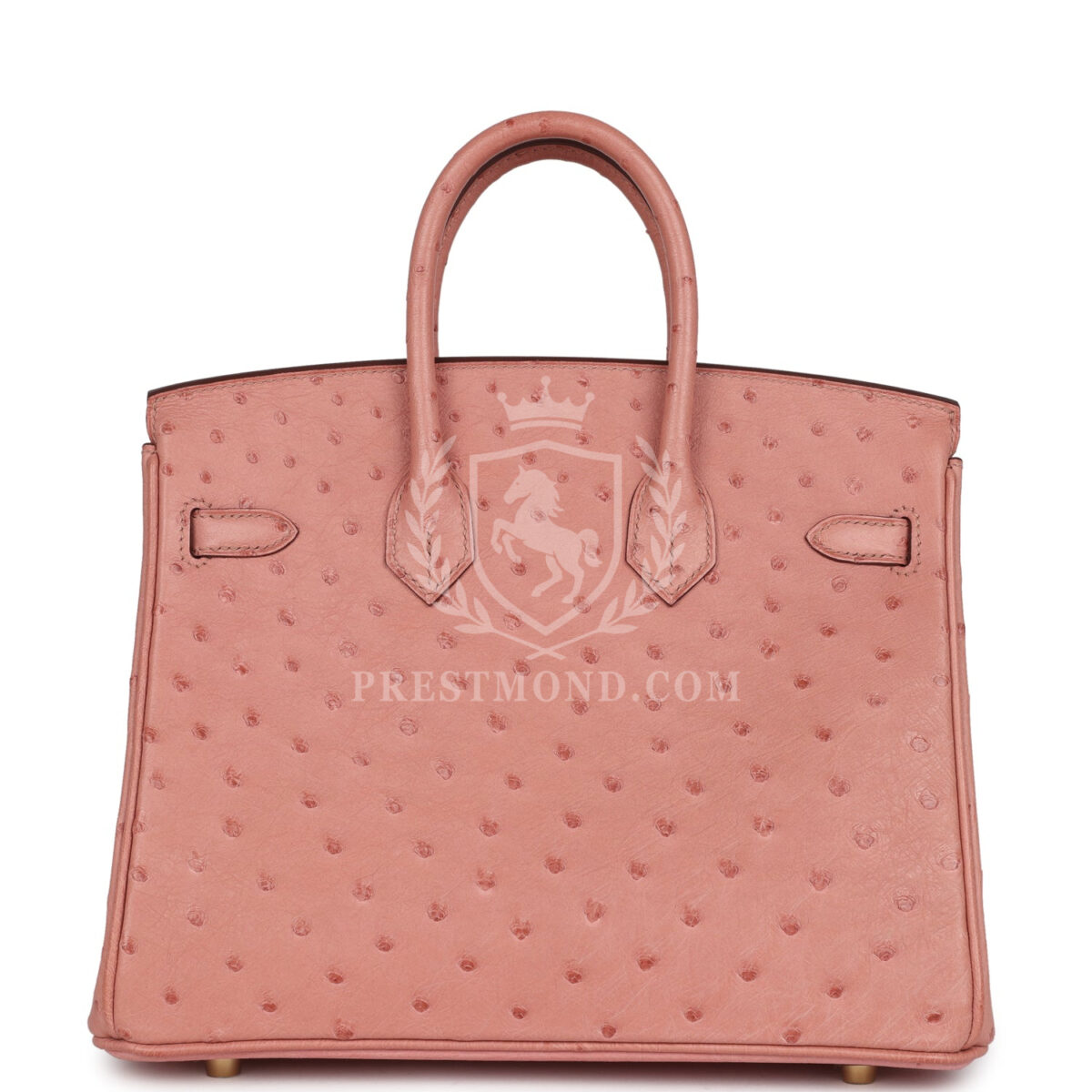 Hermes Birkin 25 Terre Cuite Ostrich GHW — изображение 5