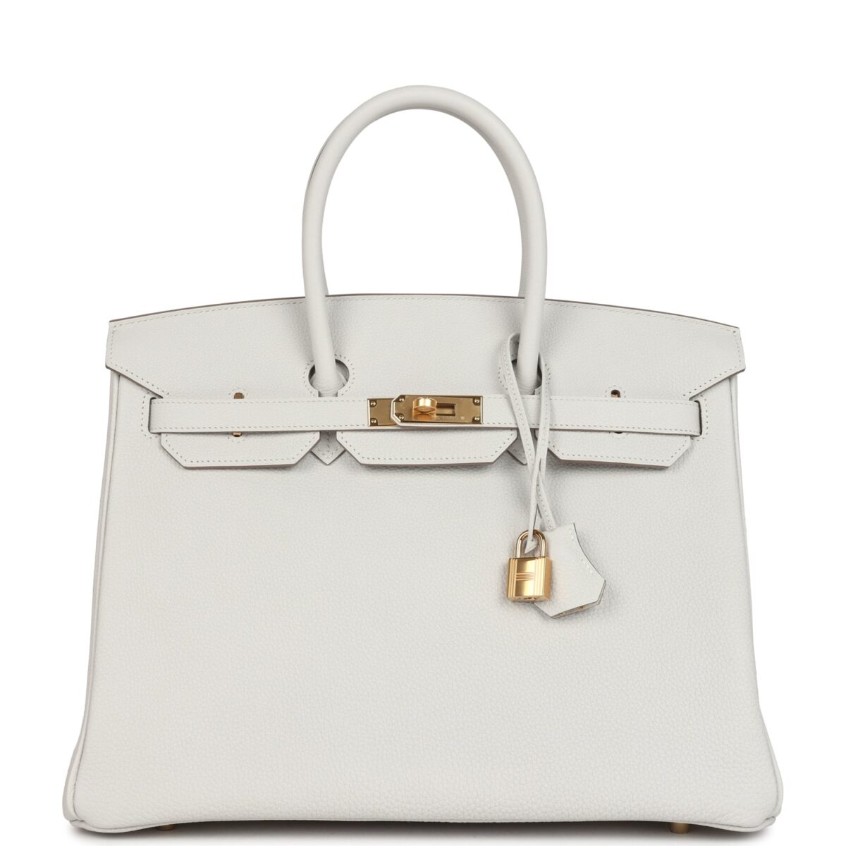 Hermes Birkin 35 Gris Pale Togo GHW