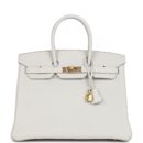 Hermes Birkin 35 Gris Pale Togo GHW