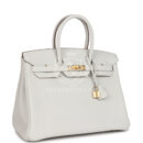 Hermes Birkin 35 Gris Pale Togo GHW