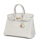 Hermes Birkin 35 Gris Pale Togo GHW
