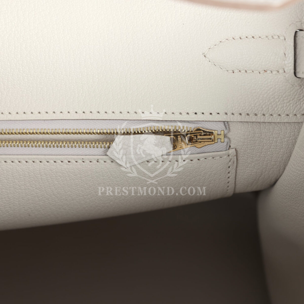 Hermes Birkin 35 Gris Pale Togo GHW — изображение 9