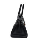 Hermes Birkin 30 Black Shiny Niloticus Crocodile and Novillo Touch Rose GHW