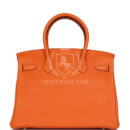 Hermes Birkin 30 Orange Togo GHW
