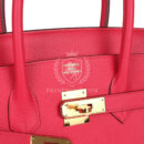 Hermes Birkin 35 Rose Extreme Epsom GHW