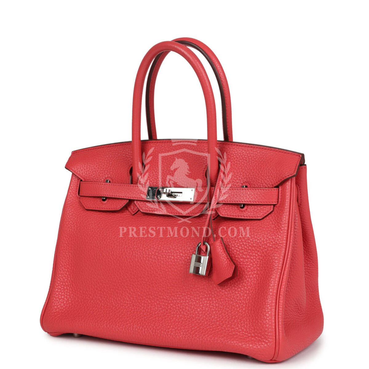 Hermes Birkin 30 Bougainvillea Clemence PHW — изображение 5