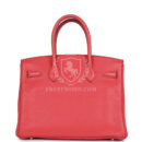 Hermes Birkin 30 Bougainvillea Clemence PHW