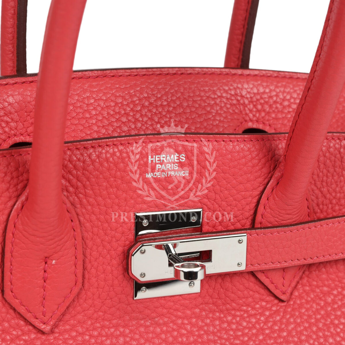 Hermes Birkin 30 Bougainvillea Clemence PHW — изображение 7