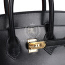 Hermes Birkin Sellier 25 Black Box GHW