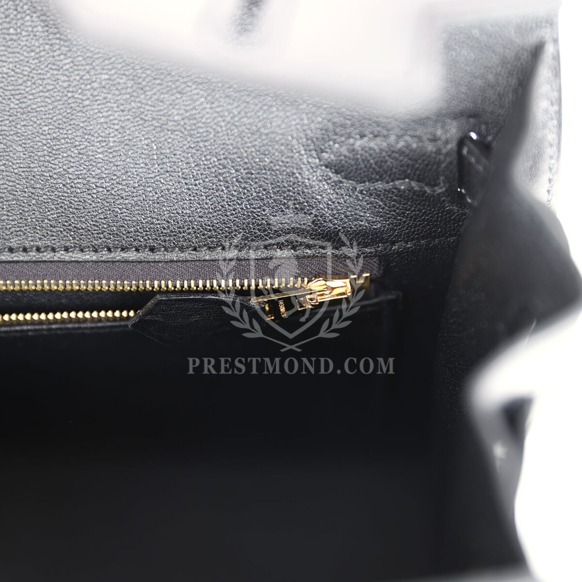 Hermes Birkin Sellier 25 Black Box GHW — изображение 9