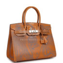 Hermes Birkin Sellier 30 "Zouaves Et Dragons" Naturel Sable Butler PHW