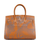 Hermes Birkin Sellier 30 "Zouaves Et Dragons" Naturel Sable Butler PHW