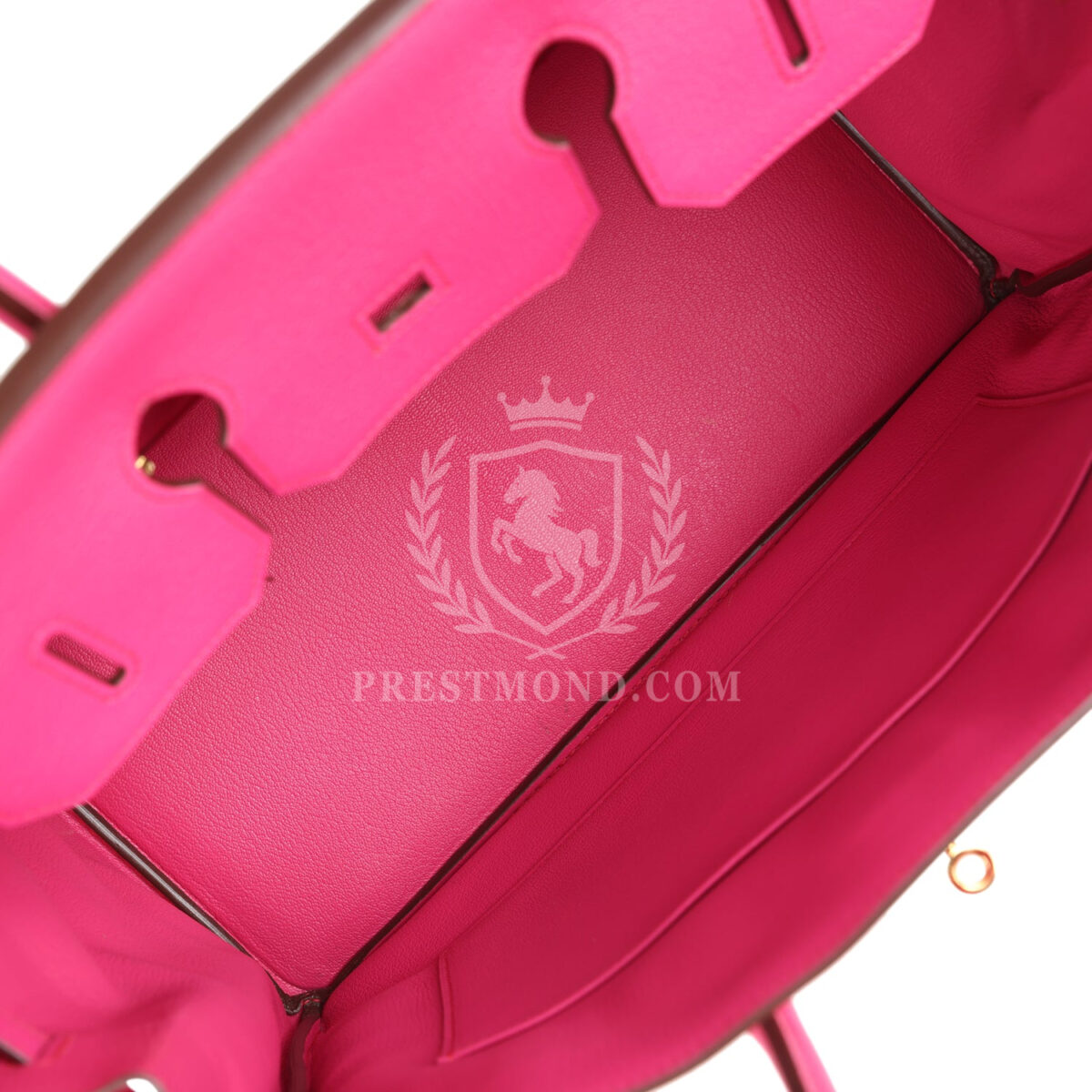 Hermes Birkin 35 Rose Shocking Chevre Mysore GHW — изображение 8