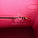 Hermes Birkin 35 Rose Shocking Chevre Mysore GHW
