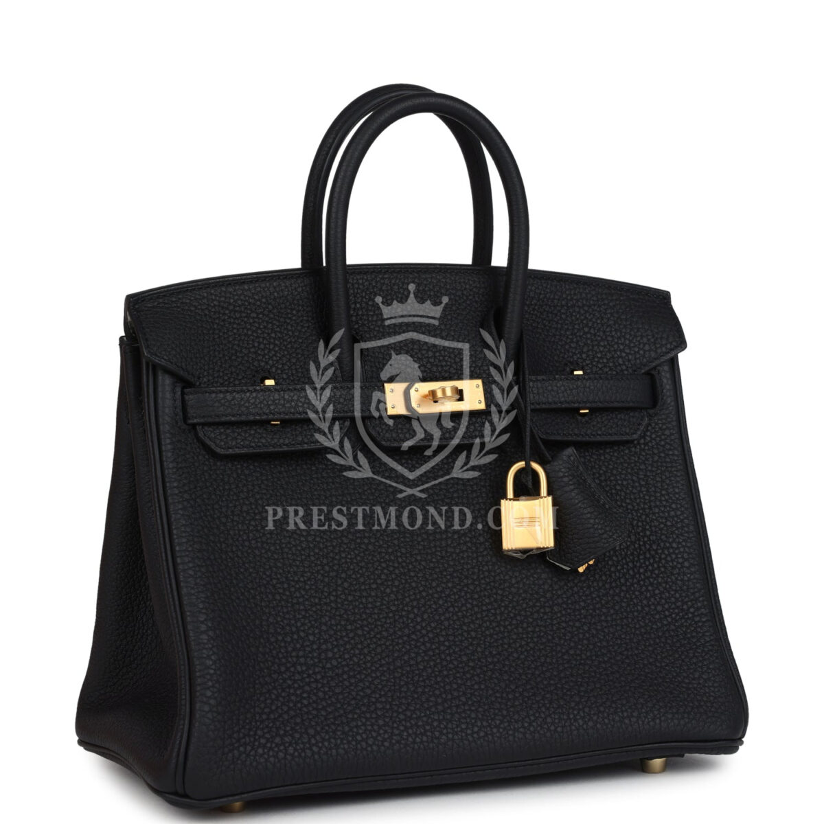 Hermes Special Order (HSS) Birkin 25 Black Verso Togo Brushed GHW — изображение 2