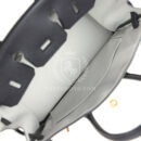 Hermes Special Order (HSS) Birkin 25 Black Verso Togo Brushed GHW