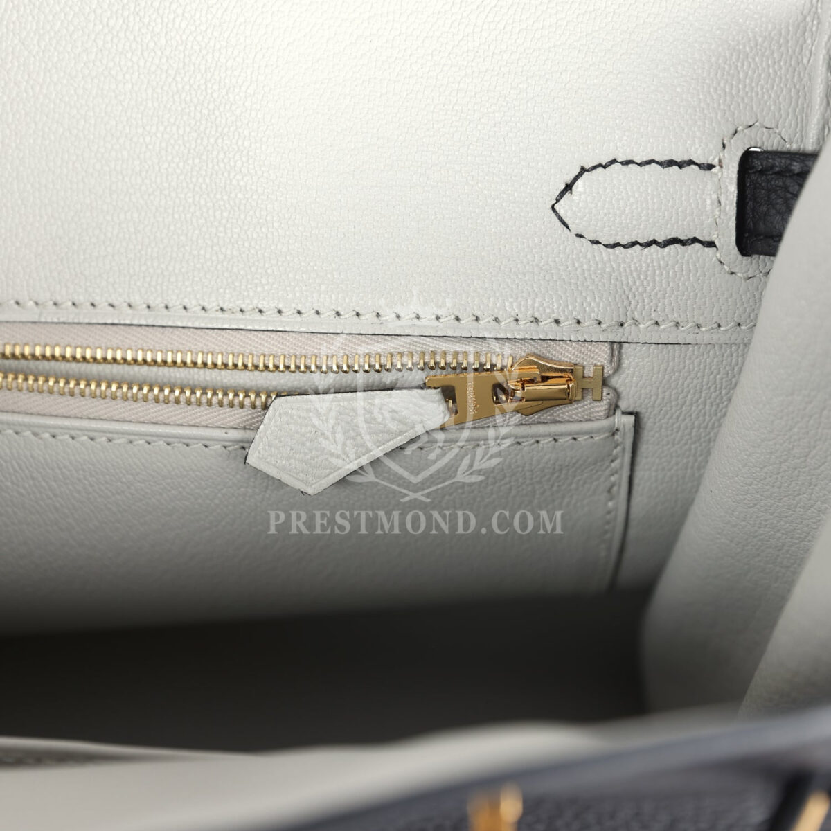 Hermes Special Order (HSS) Birkin 25 Black Verso Togo Brushed GHW — изображение 9