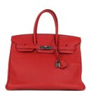Hermes Birkin 35 Geranium Togo PHW