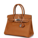 Preowned Hermes Birkin 30 Toffee Epsom PHW