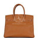 Preowned Hermes Birkin 30 Toffee Epsom PHW