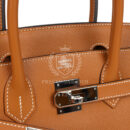 Preowned Hermes Birkin 30 Toffee Epsom PHW