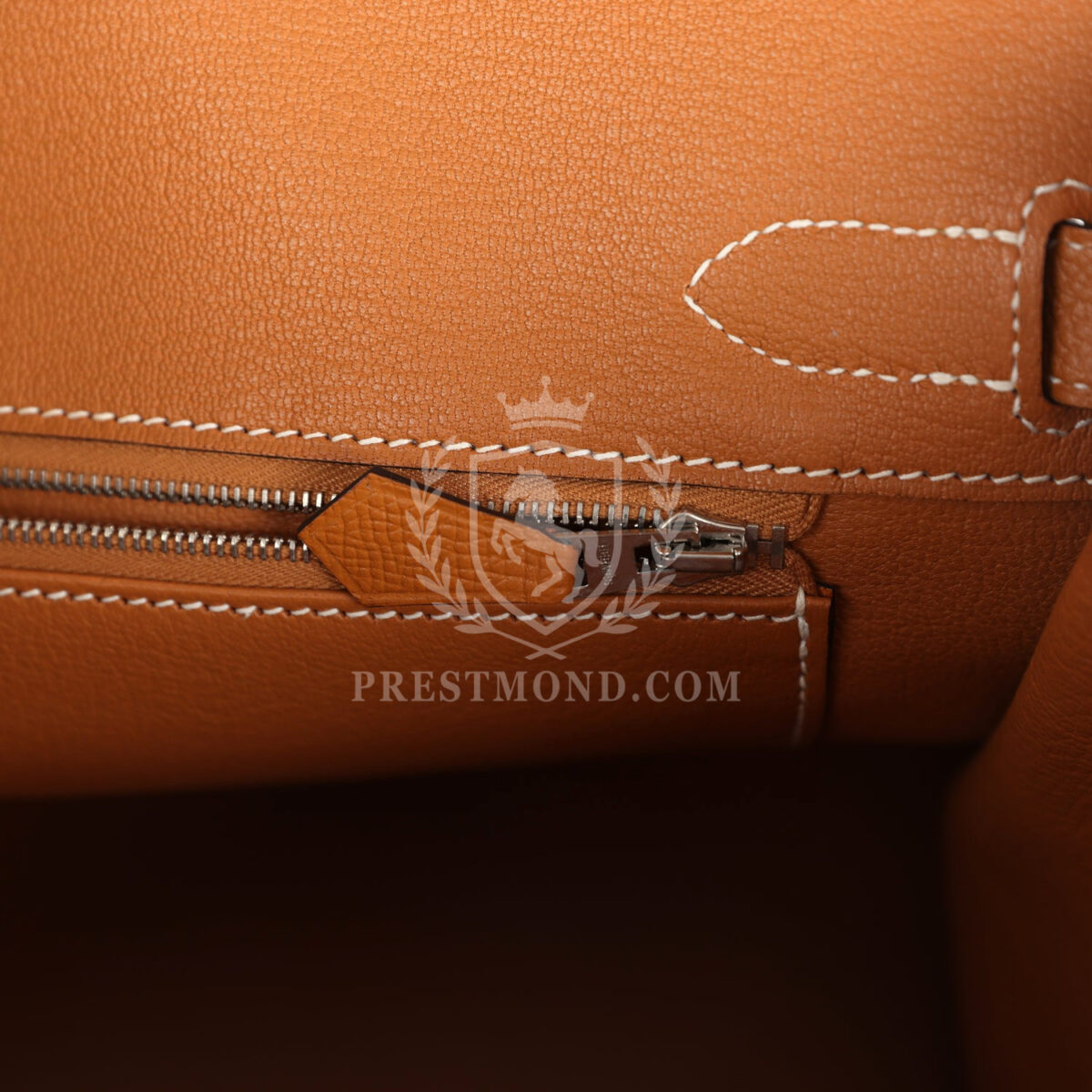 Preowned Hermes Birkin 30 Toffee Epsom PHW — изображение 9