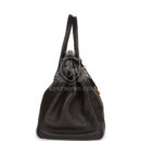 Hermes Birkin 35 Chocolate Clemence and Crinoline GHW