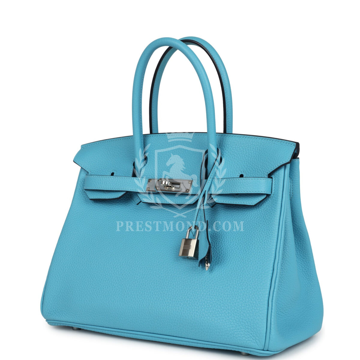 Hermes Birkin 30 Bleu du Nord Togo PHW — изображение 5