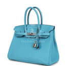 Hermes Birkin 30 Bleu du Nord Togo PHW