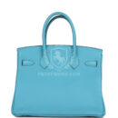 Hermes Birkin 30 Bleu du Nord Togo PHW