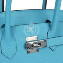 Hermes Birkin 30 Bleu du Nord Togo PHW