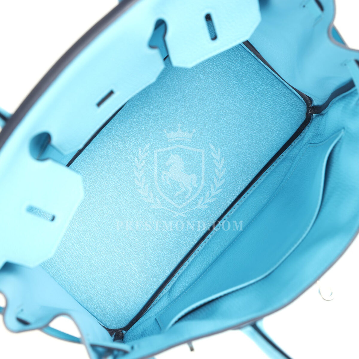Hermes Birkin 30 Bleu du Nord Togo PHW — изображение 8