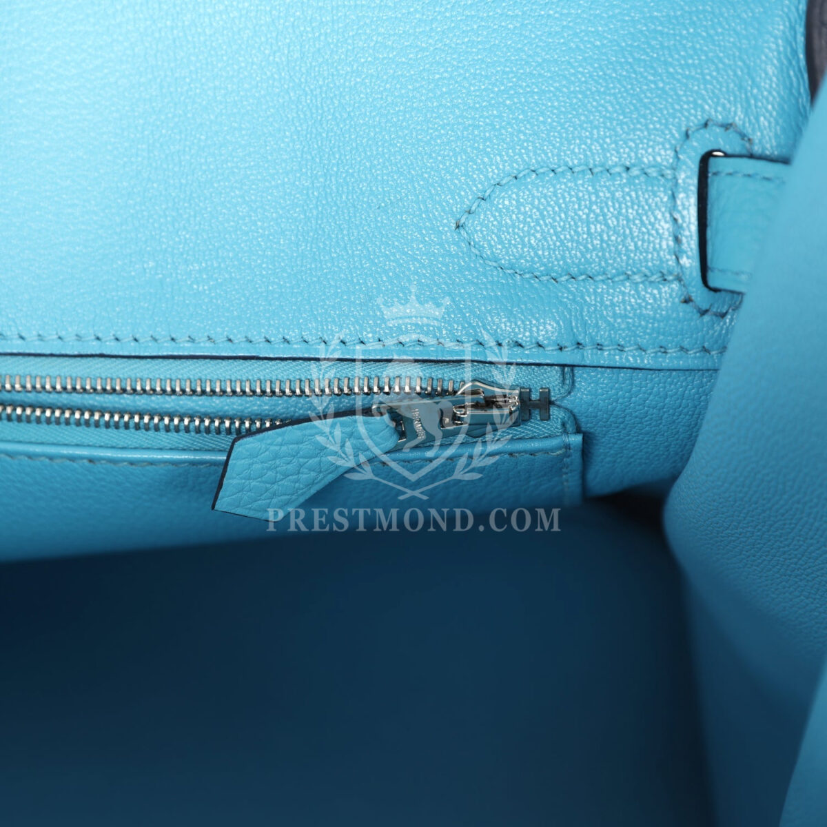 Hermes Birkin 30 Bleu du Nord Togo PHW — изображение 9