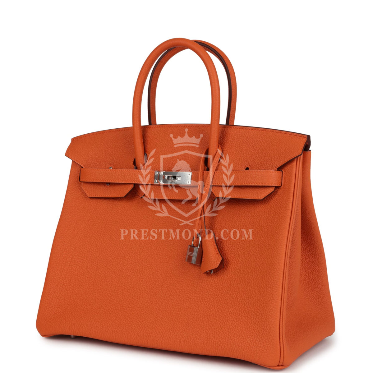 Hermes Birkin 35 Orange Togo PHW — изображение 5