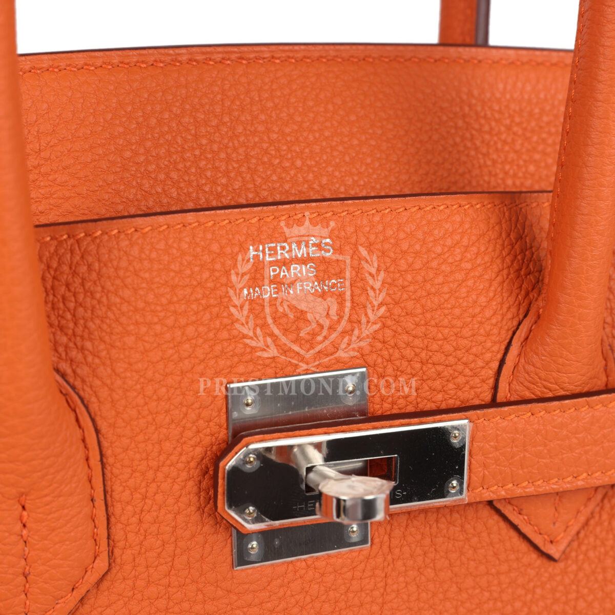 Hermes Birkin 35 Orange Togo PHW — изображение 7