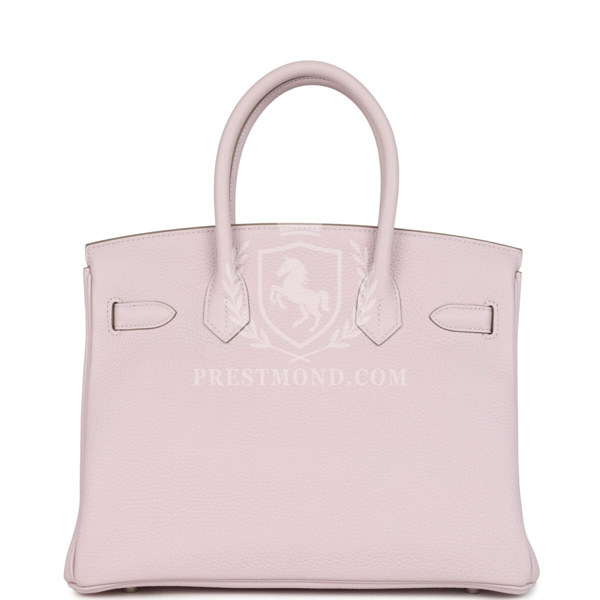 Hermes Birkin 30 Mauve Pale Clemence PHW — изображение 4