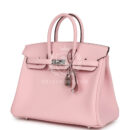 Hermes Birkin 25 Rose Sakura Swift PHW
