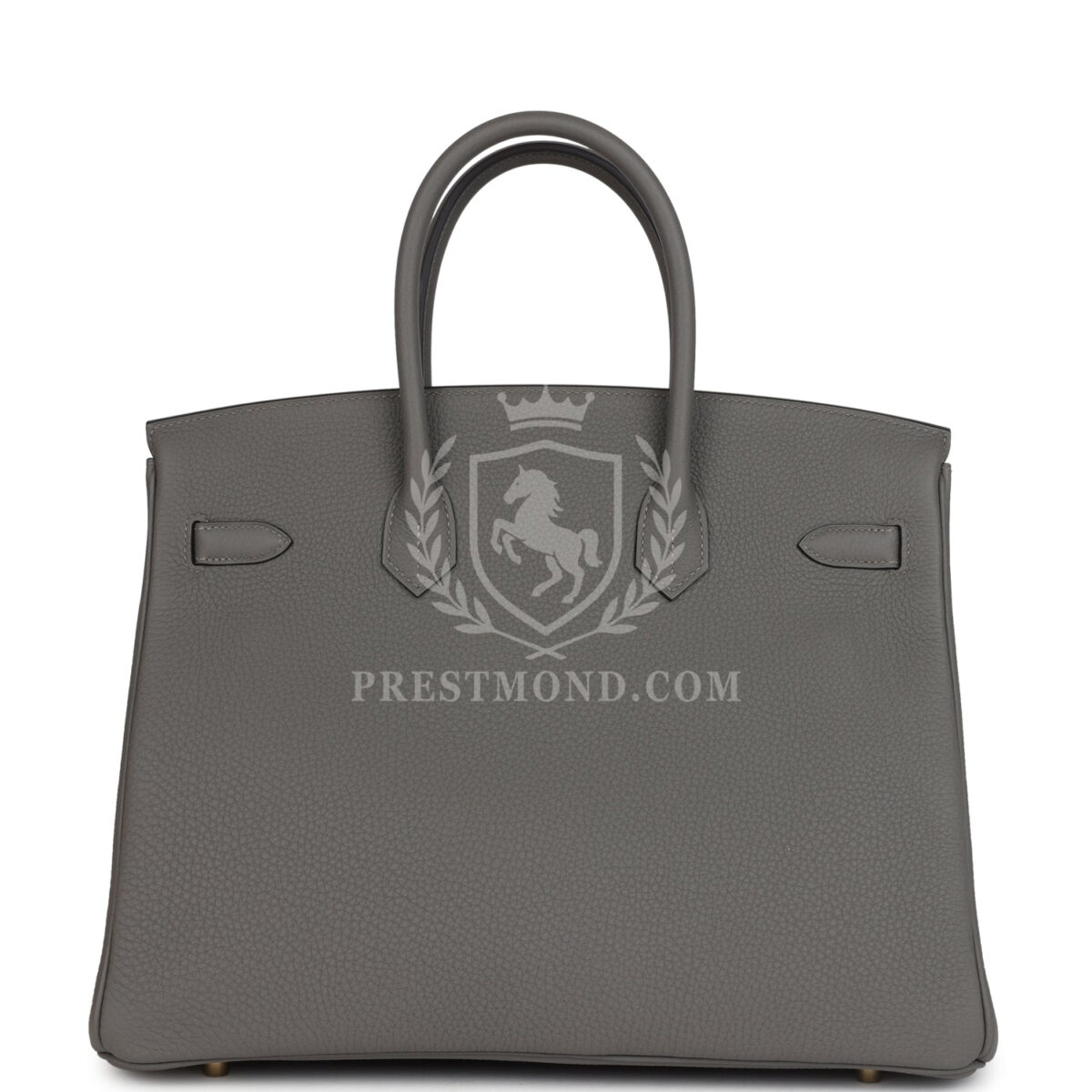 Hermes Birkin 35 Gris Meyer Togo PBHW — изображение 4
