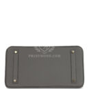 Hermes Birkin 35 Gris Meyer Togo PBHW