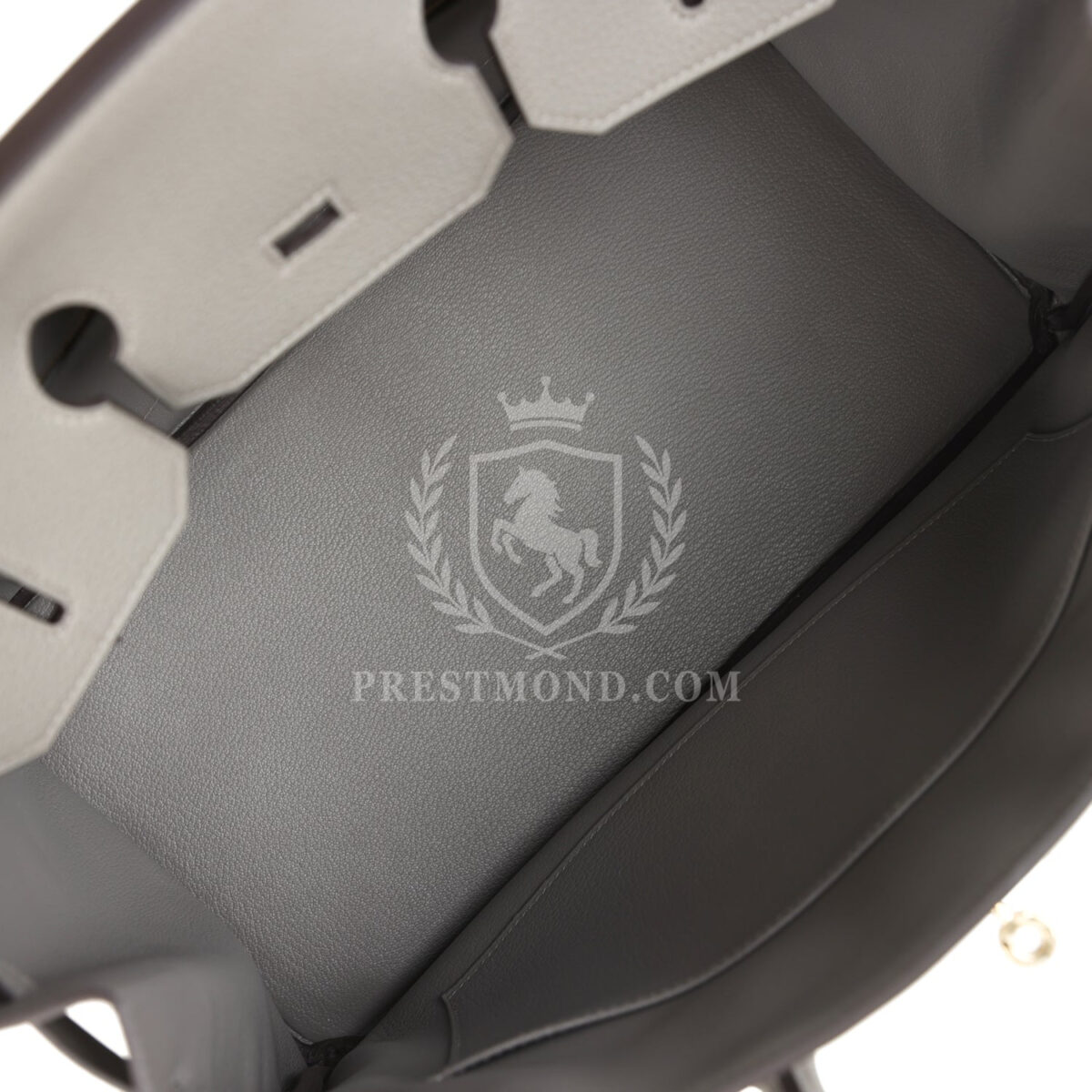 Hermes Birkin 35 Gris Meyer Togo PBHW — изображение 8