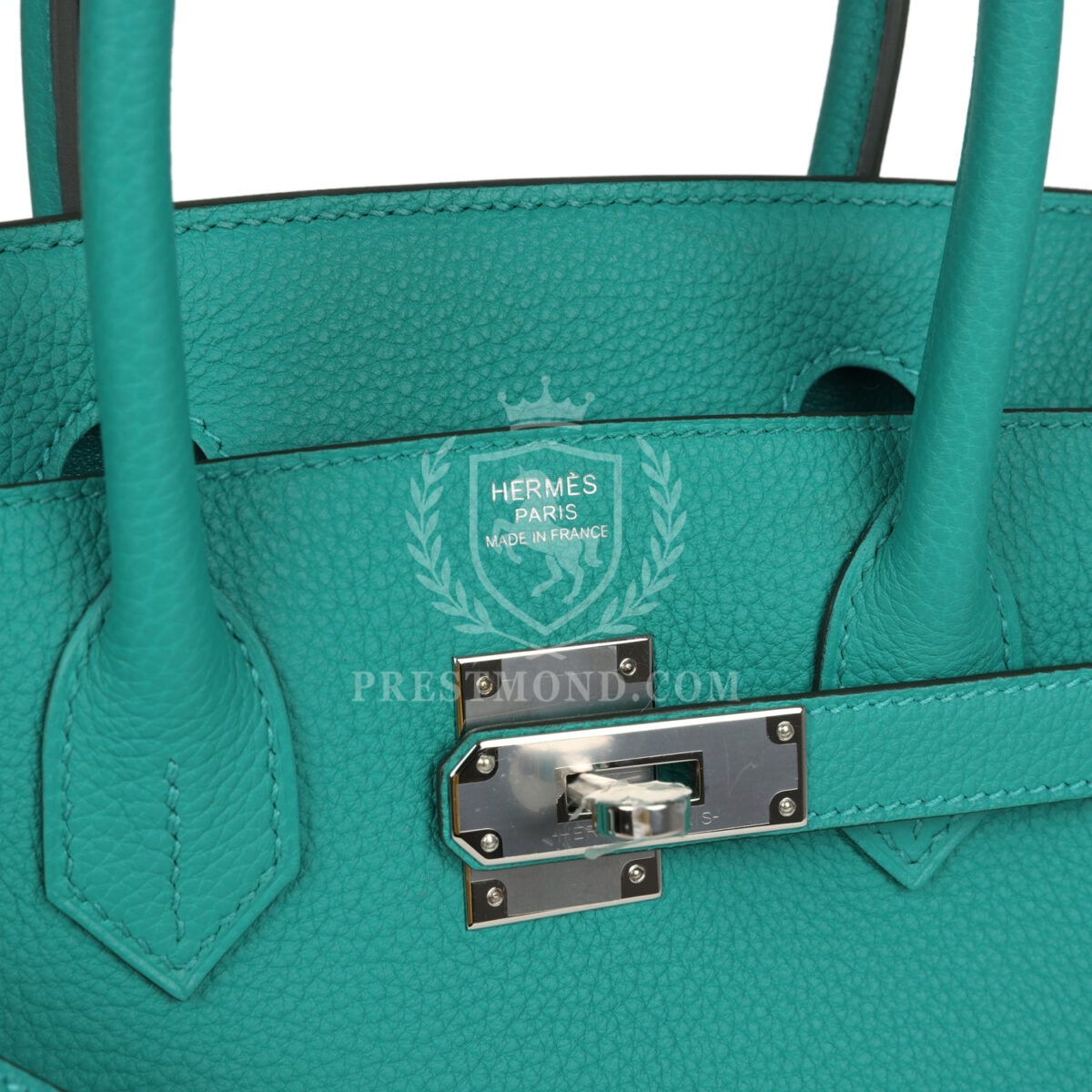 Hermes Birkin 30 Vert Verone Togo PHW — изображение 7