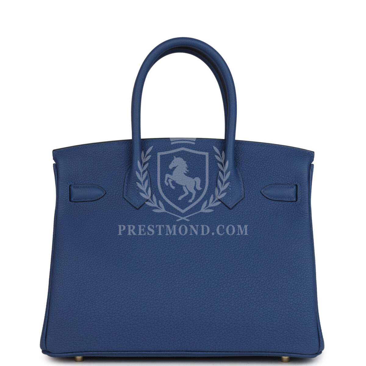 Hermes Birkin 30 Bleu Tie Togo PBHW — изображение 4