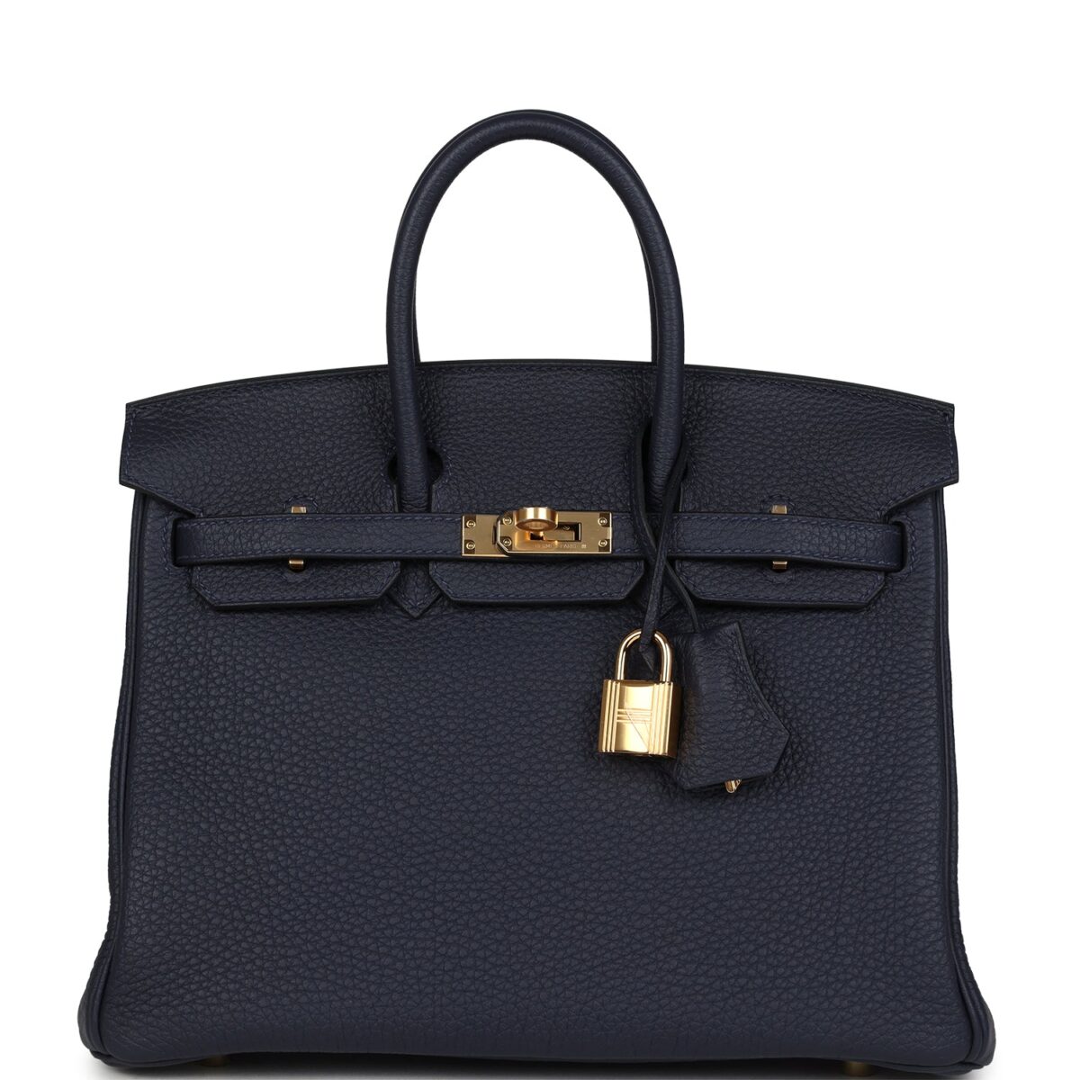 Hermes Birkin 25 Bleu Nuit Togo GHW
