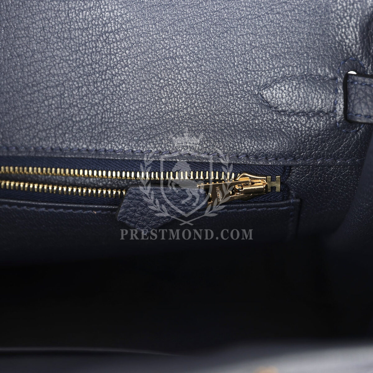 Hermes Birkin 25 Bleu Nuit Togo GHW — изображение 9