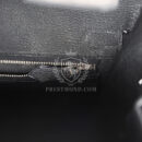 Hermes Birkin Sellier 25 Black Matte Alligator PHW