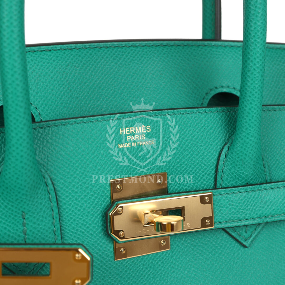 Hermes Birkin 30 Vert Jade Epsom GHW — изображение 7