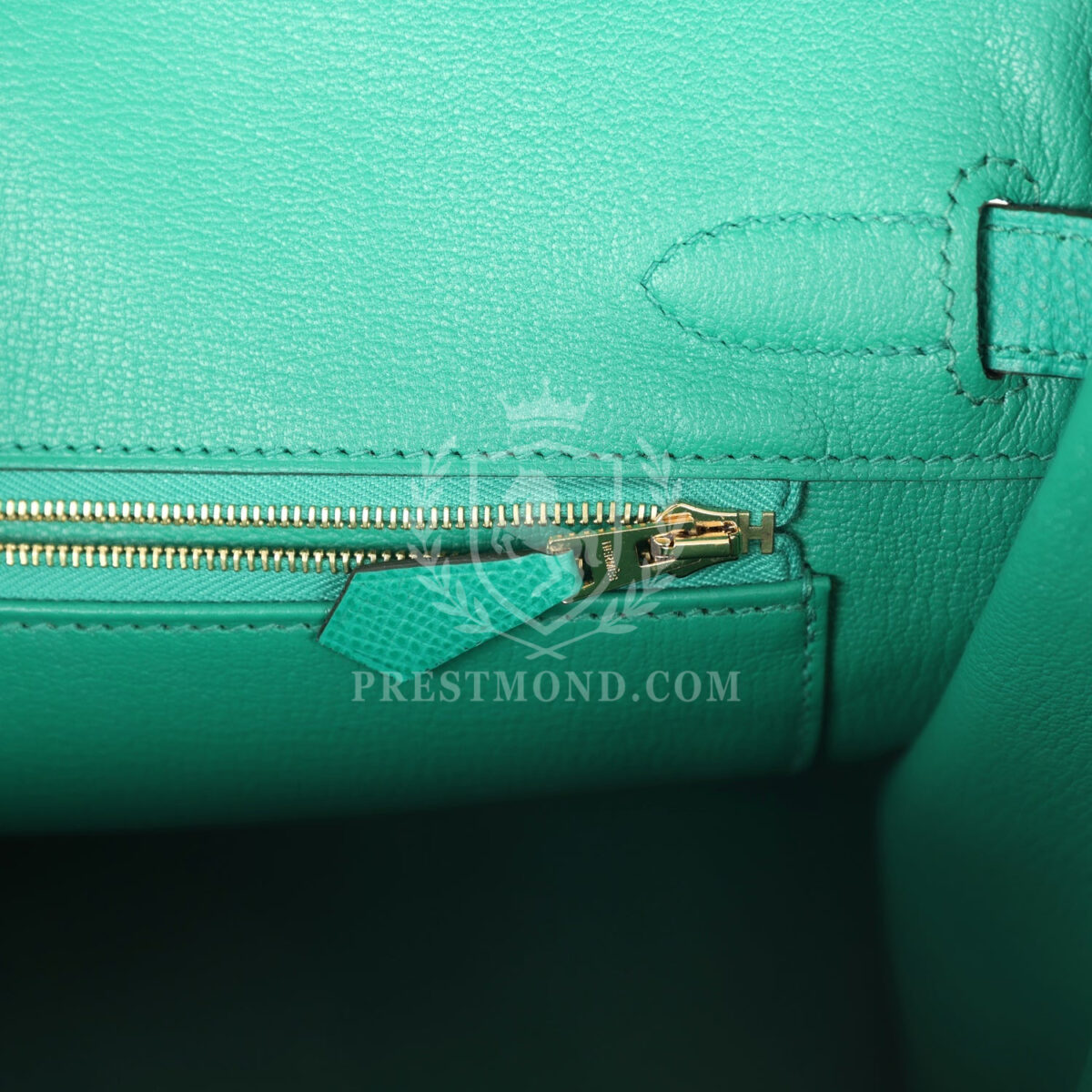 Hermes Birkin 30 Vert Jade Epsom GHW — изображение 9